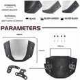 thumbnail image 3 of Motorcycle Windshield Windscreen For HONDA CB650R CB1000R CB650R 2019 2018 Sport Windscreen Front Wind Deflector Protection Cover Color 13, 3 of 5