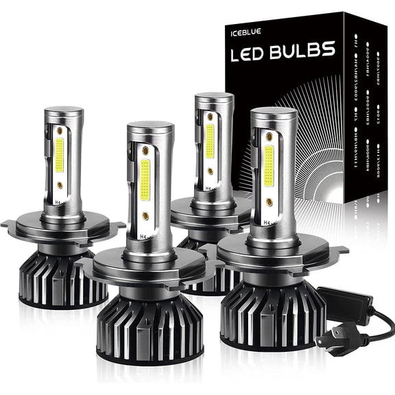 For TOYOTA TUNDRA 2000-2006,2014-2020 4 side CSP LED Headlight Bulbs,Super Bright LED Conversion Kit 28000LM,9003/H4 High/Low Beam,Pack of 4