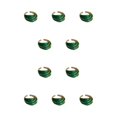 thumbnail image 1 of Sonducket Anillo de mujer Aleación de zinc Anillos abiertos decorativos Navidad Novia Regalo Joyería Compromiso Celebración Fiesta Verde Grün 10piezas Sonducket CBP315837, 1 of 6