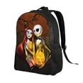 thumbnail image 2 of Goofa The Nightmare Before Christmas Pattern Large Capacity Backpack – Padded Laptop Compartment, Ergonomic Design for School, Work, Travel, and Outdoor Activities, 2 of 8