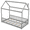 Gray, variant on ENYOPRO House Bed with Fence,Solid Wood House Bed,Floor Bed Frame,Twin Canopy Bed for Bedroom, No Box Spring Needed (Natural)