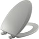 thumbnail image 1 of Asiento de inodoro Bemis 1500EC062 alargado de madera gris hielo, 1 of 5