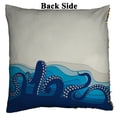 thumbnail image 2 of EREHome Underwater Octopus Tentacles Space For Text Pillow Case Home Decor Cushion Cover 18x18 Inch, 2 of 2