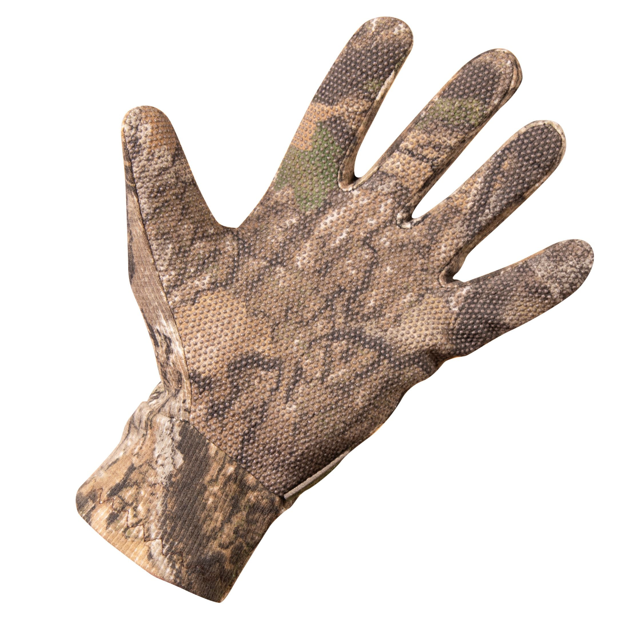 Realtree APX Men's Thermal Stretch Hunting Gloves, Size M