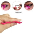 thumbnail image 3 of 4 pares de (estilo clásico y estilo dramático) Sello de delineador de ojos de ala de silicona modelos de plantilla de sombra de ojos herramienta de delineador de ojos estilo ala, 3 of 5
