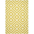 thumbnail image 2 of Mark&Day Outdoor Rugs, 8x11 Maya Modern Saffron Area Rug, Non Shedding Yellow Beige Patio, Porch, Deck, Bedroom, Living Room or Kitchen (7'3" x 10'6"), 2 of 8