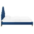 thumbnail image 6 of Modway Gwyneth Tufted Performance Velvet Full Platform Bed in Navy, 6 of 10