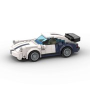 238PCS 911 Turbo MOC(compatible with mainstream brands)Speed Champions Racing Car Sports Model Garage Sets Building Blocks Famous Racers City Vehicle Technique DIY Bricks Toys (D010182)