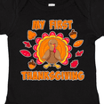 thumbnail image 4 of Inktastic My First Thanksgiving with Cute Turkey Boys or Girls Baby Bodysuit, 4 of 5