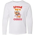 thumbnail image 3 of Inktastic Corgi Dog Lover Long Sleeve Youth T-Shirt, 3 of 5