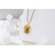 thumbnail image 4 of Collar AUDINCEED San Miguel de plata 925 bañada en oro de 18 quilates, 4 of 9
