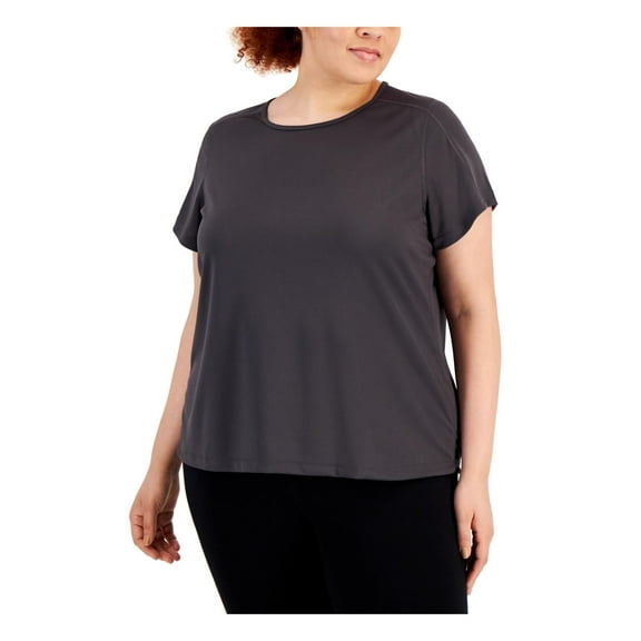 Ideology Womens Plus Fitness Workout Shirts & Tops