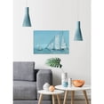 thumbnail image 5 of Sailing Boat Floater Framed Painting Print on Canvas, 5 of 5