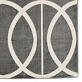 thumbnail image 6 of Vintage Arabesque Grey Area Rug 8x10 Machine Made Microfiber Polyester Short Pile, 6 of 6