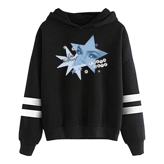Freya Skye Silent Treatment Merch Hoodie Pocketless Parallel Bars Sleeve Men Women Hooded Sweatshirt