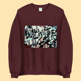 thumbnail image 1 of Men's Sweatshirt Abstract Shapes and robot arms, 1 of 1