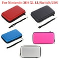 thumbnail image 2 of Étui Rigide de Transport en EVA pour Nintendo 3DS TG LL/Switch/2DS avec Sangle, Caractéristiques Durables, Fermeture Éclair Tout Autour, Compatible, Rose B, 2 of 6