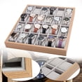 thumbnail image 4 of DENEST 24 Slots Wood Watch Box Jewelry Storage Case Organizer Display Box Holder Tray, 4 of 20