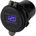thumbnail image 2 of Sea-Dog Round USB  USB-C Power Socket w/Hidden Voltmeter [426518-1], 2 of 2