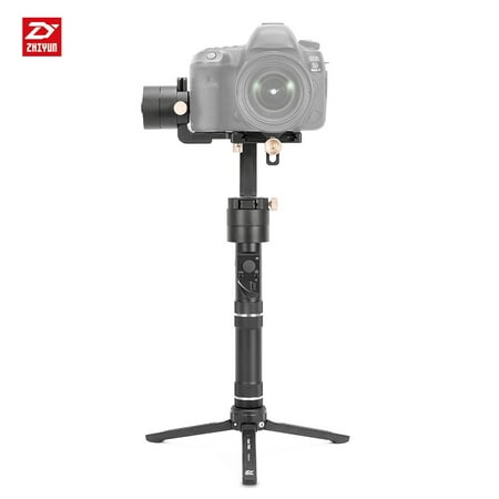 Zhiyun Crane Plus 3 Axis Handheld Gimbal Stabilizer 2500g Payload Support Long Exposure Time Lapse MotionMemory Object Tracking With Tripod for Canon Nikon Sony (Best Gimbal For Sony A7sii)