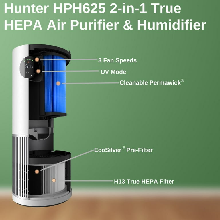 Air purifier and humidifier walmart discount