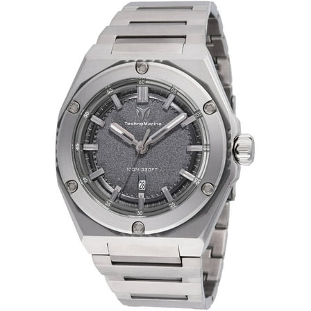 Technomarine Coral Quartz Grey Dial Men's Watch TM-416074
