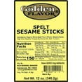 thumbnail image 2 of Golden Flavor- Spelt Sesame Sticks- 12oz bags (10 Pack), 2 of 2