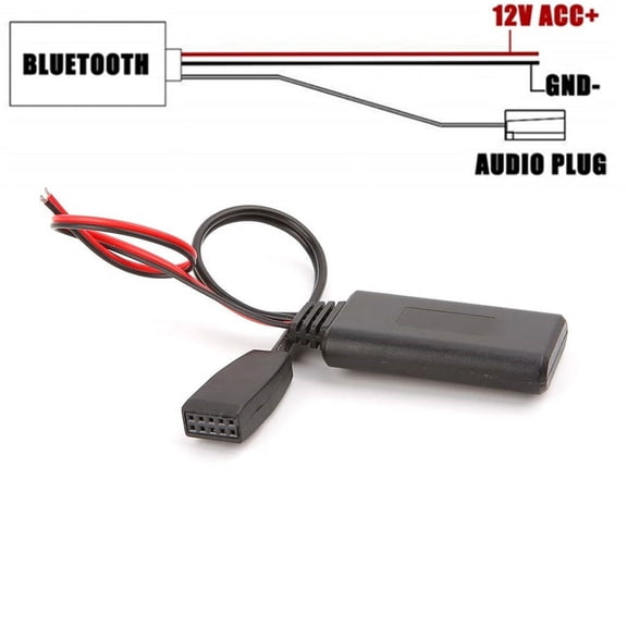 Car Bluetooth Module Aux Receiver Cable Adapter for E39 E46 Business CD HeadUnit
