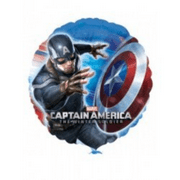 18" AVENGERS CAPTAIN AMERICA Balloon • Party Supplies Decorations Foil Mylar Balloon