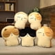 thumbnail image 3 of The Cute Kitten Plush Stuffed Animal, Soft Cat Plush Throw Pillow, Cat Plush Toys, Plush Animals for Babies, Black, 3 of 3