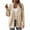 Beige, variant on Pyhlmscde Cardigan Solid Color Mid Length Coarse Sweater For Women, Flannel Shirt Women, Knit Cardigan, Cardigan Sweaters For Women