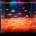 thumbnail image 2 of Sentmoon Aquarium Decorations Fish Tank Decorations 9x13mm Small Rhombus Shaped In The Dark Pebbles for Garden and Aquarium Substrate Luminous Pebbles Fluorescent Stones, 2 of 7