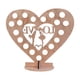 thumbnail image 2 of Marco de Chocolate Xihbxyly Forma de Corazón Madera Decoración de bodas, 2 of 4
