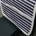 thumbnail image 3 of USA Microwave Oven Cover, Happy Fourth of July Famous Day of States with Vertical White Stripes and Stars, Water Resistant Organizer with Pockets for Kitchen, 36" x 12", Indigo Red White, by Ambesonne, 3 of 4