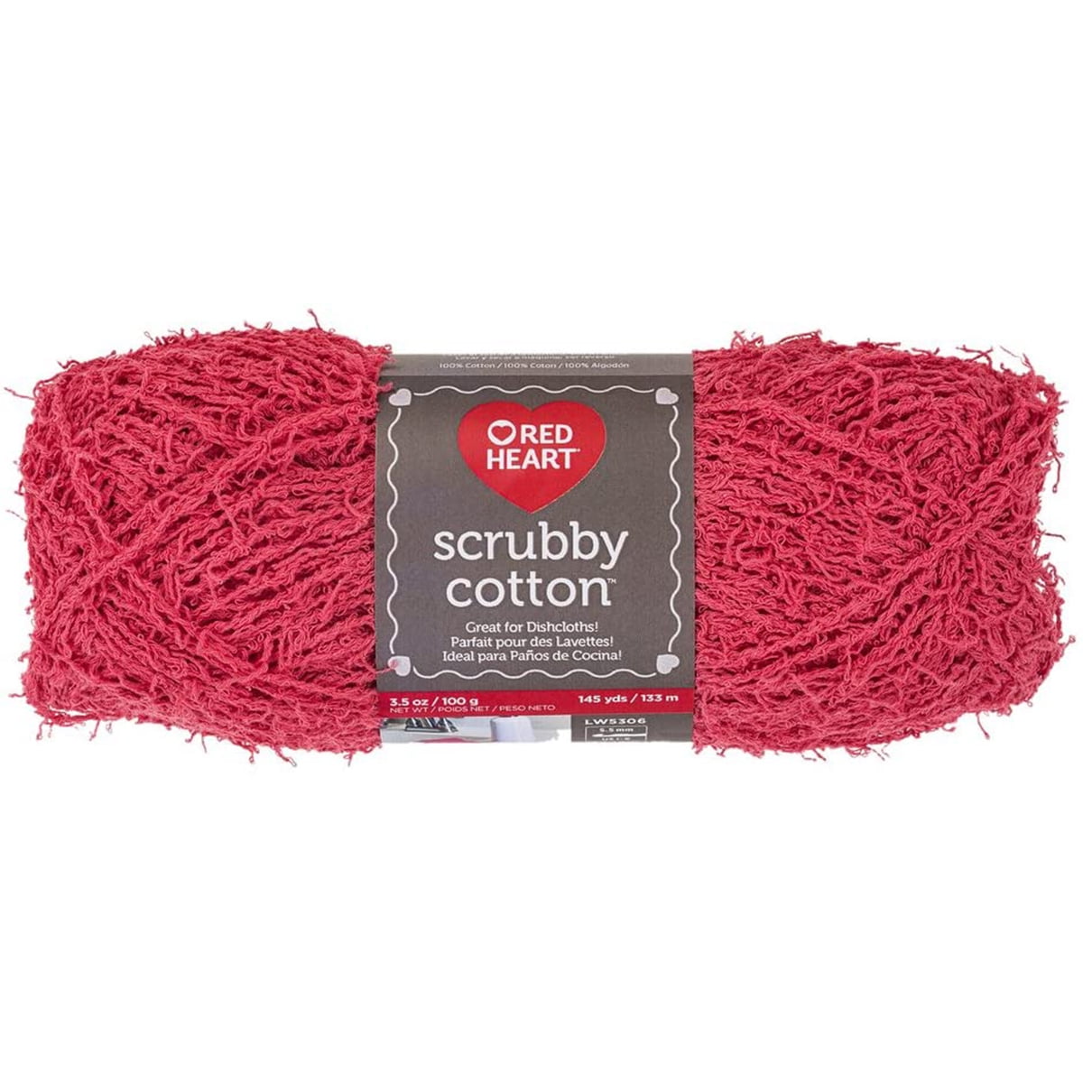 Coats Yarn E8547275 Coral Scrubby Cotton Yarn