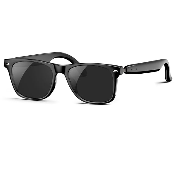 Smart Bluetooth Sunglasses with Speakers, Wireless Audio Sunglasses for Men and Women, Built-in Mic, Hands-Free Calls & Music Touch Control,Voice Assistant Lightweight for Travel Work Business