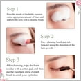 thumbnail image 5 of BREYLEE Rose Eyelash Extension Cleanser Shampoo Eyelash Extension Foam & Brushes Eyelid Cleanser for Makeup Remover, 5 of 7