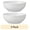 Off White, variant on Mainstays Glazed White Stoneware Round Dinner Bowl, 6.1 in