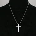 thumbnail image 3 of Stainless Steel Cross Necklace, 3 of 4