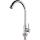 thumbnail image 1 of Grifo de cocina monomando, grifo mezclador de acero inoxidable, grifo de fregadero de arco alto, grifo de fregadero giratorio de 360°, para fregaderos de cocina (sin agua caliente), 1 of 8