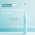 thumbnail image 3 of Cepillo de dientes eléctrico JIMOK K2, potente cepillo de dientes eléctrico ultrasónico, recargable por USB, tecnología médica blanqueadora para adultos, cepillado K2, 3 of 5