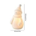 thumbnail image 3 of FeiFu Ceramic Christmas Tree Tabletop Home Ornament Christmas Gift Small Scene Decoration Prop Suitable for Tables Shelves or Gift Giving, 3 of 6