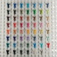 thumbnail image 4 of 100pcs DIY MOC For 983 Building block Figures parts For Body Part Hand 41-Plastic gold 100pcs, 4 of 6