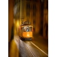 thumbnail image 2 of Zeng, Kenneth 18x24 Gold Ornate Wood Framed with Double Matting Museum Art Print Titled - TRAM 28 at Night III, 2 of 4