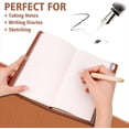 thumbnail image 4 of "Funny Things My Students Said" Leather Notebook, Teacher Appreciation Gifts – Cute Engraved Refillable Journal for Women Men, 4 of 8