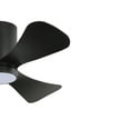 thumbnail image 3 of MLiAN 42 inch 3 ABS Blades Smart LED Ceiling Fan with Remote... Black, 3 of 5