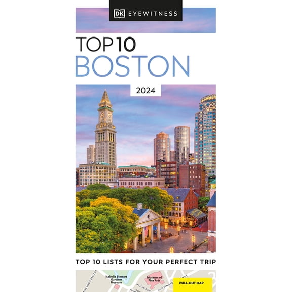 Pocket Travel Guide DK Top 10 Boston, (Paperback)