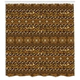 thumbnail image 3 of Ambesonne Zambia Shower Curtain, Wild Tropical Animal, 69"Wx75"L, Pale Caramel Dark Brown, 3 of 3