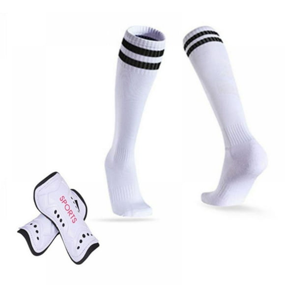 YOPTOP Sport Soccer Shin Guards Youth with Soccer Socks Shin Pads Child Calf Protective Gear Girls Boys Toddler Kids Teenagers,M
