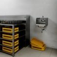 thumbnail image 6 of 12 X 16 Wall Mounted Hand Sink with Gooseneck Faucet and Side Splash, 6 of 9